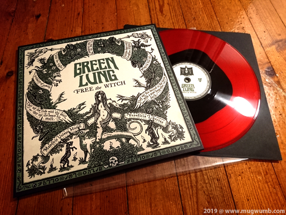Green Lung: Free The Witch (red and black)
